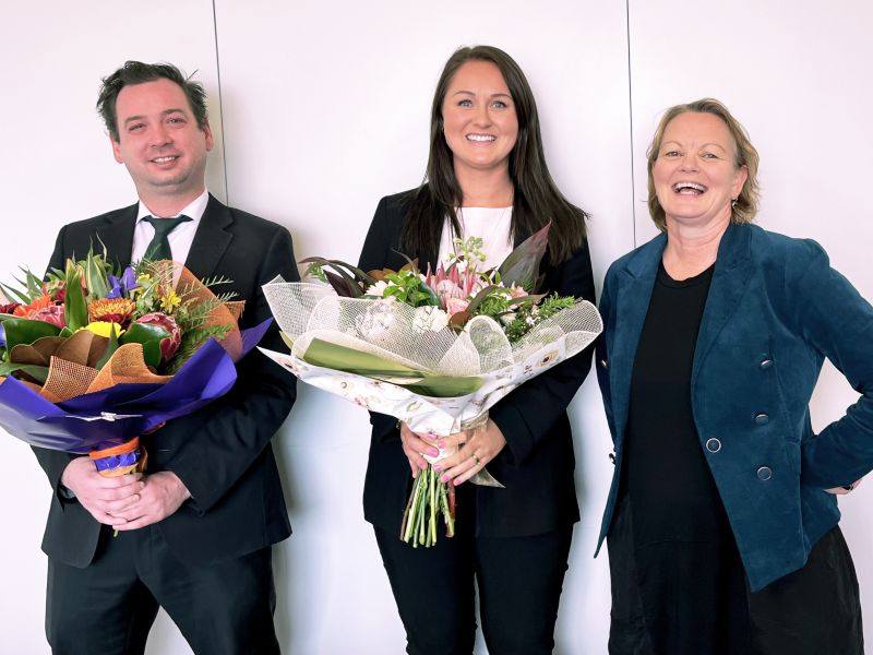 Congratulations to Our New Associates: Caroline Gregory and Daniel Berry