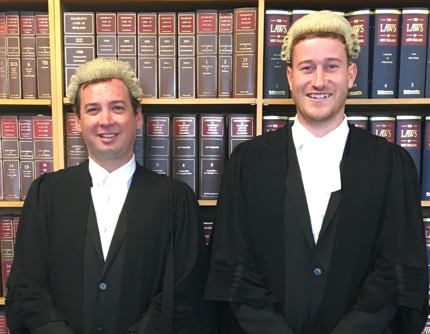 Admission Ceremony for Jake and Dan