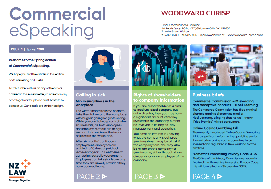 Commercial eSpeaking Spring 2025