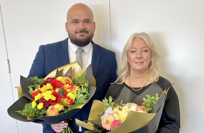 Congratulations to Our New Associates – Christine Light & Brandt Auld! 