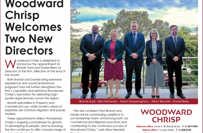 Woodward Chrisp Welcomes Two New Directors!